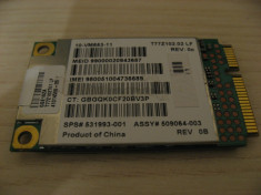 Modul 3g laptop HP Compaq 6530b, WWAN Hp Un2420, 531993-001, 10-VM853-11 foto