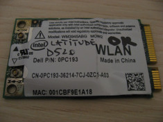 Placa wireless Dell Latitude D520, Intel WM3945ABG MOW2, 0PC193 foto