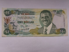 Bahamas 1 dollar 2000 foto