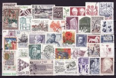 22 - Suedia - lot timbre stampilate