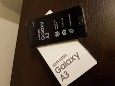 Samsung Galaxy A3 (2017),nou, la cutie, liber de retea, negru foto