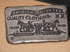 Curea Originala Levi`s ( Levi Strauss ) - 100% piele foto