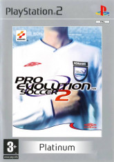 PES Pro Evolution Soccer 2 PLATINUM - PS2 [Second hand] foto