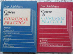 Caiete De Chirurgie Practica Vol.1-2 - Dan Radulescu ,409031 foto