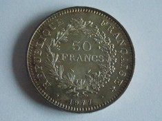 Moneda de argint 10 franci 1967 Franta foto