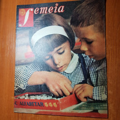 revista femeia septembrie 1976-nadia comaneci premiata de ceausescu foto