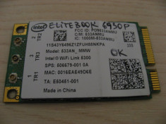 Placa wireless HP EliteBook 6930p, Intel WiFi Link 5300, 533AN_MMW, 506679-001 foto