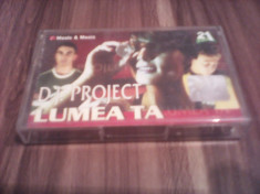 CASETA AUDIO DJ PROJECT-LUMEA TA RARITATE!!!! ORIGINALA MUSIC &amp;amp; MUSIC 2003 foto