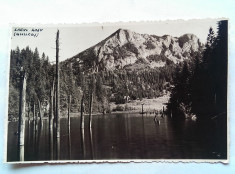 LACUL ROSU-CARTE POSTALA ANII 30 foto