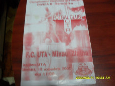 program UTA - Minaur Zlatna foto