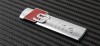 Emblema S-Line Mata Metalica Universala Auto, Aripa, Bandou, Portbagaj, Audi S Line