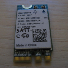 Placa wireless Toshiba Satellite C50, AW-NB182NF, G86C0006W210