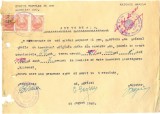 Z183 DOCUMENT VECHI -FRIGIOIU GHITA, CATEGORIA,, MIJLOCAS&quot;-SCORTARU-NOU, BRAILA