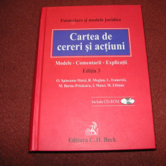 Cartea de cereri si actiuni - O.Spineanu - Matei - 2008 - contine CD