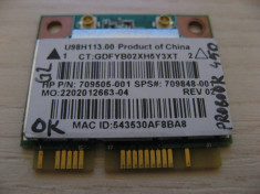 Placa wireless HP ProBook 450 G2, U98H113.00, 709505-001, 709848-001 foto