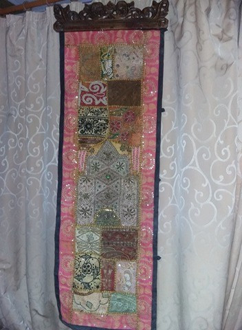 carpeta Antica Istorica Handmade Kashmar Persană,placa lemn sculptata,Tapiterie