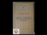 C Bratescu Unitatea si functiunile pamantului si poporului romanesc 1943