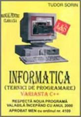 Tudor sorin Informatica varianta C++ clasa 9# foto