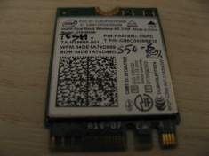 Placa wireless Toshiba Satellite S50-B, Intel AC 3160, PA5165U-1MPC G86C0006RB10 foto