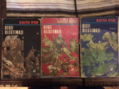 Maurice Druon, Regii blestemati, 3 volume foto