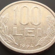 Moneda 100 Lei - ROMANIA, anul 1994 *cod 4255