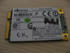 Placa wireless Lenovo ThinkPad R61, Atheros AR5BXB6, T60H921.05, 39T5578, G41598 foto