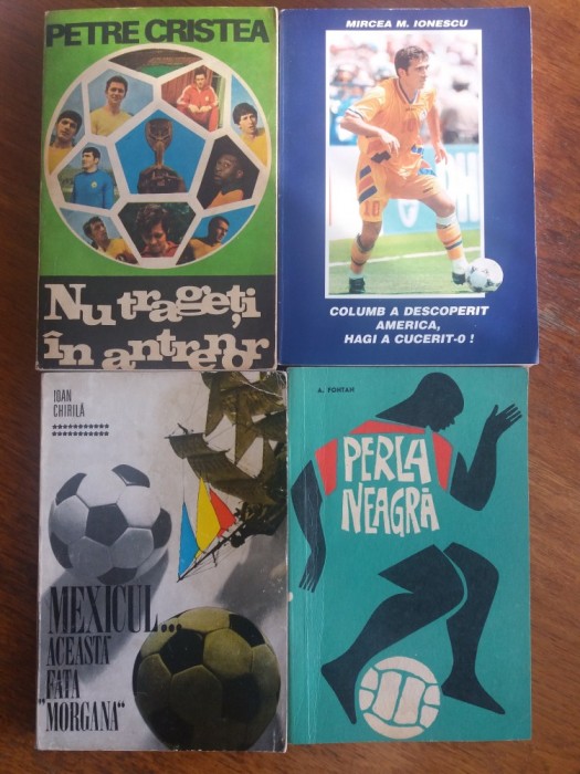 Lot 7 carti despre fotbal / Chirila, Braun, Mihalache, Cristea / R2P2S foto mare Lot 7 carti despre fotbal / Chirila, Braun, Mihalache, Cristea / R2P2S foto mare