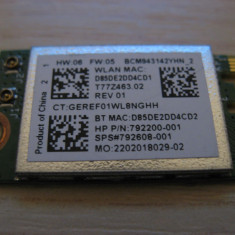 Placa wireless HP Pavilion 15-AF, 792200-001, T77Z463.02, BCM943142YHN_2