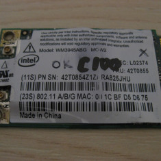 Placa wireless Lenovo ThinkPad C100, Intel WM3945ABG MOW2, 42T0855, L02374
