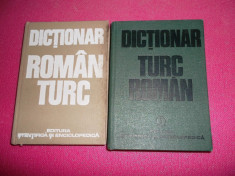 Dictionar roman - turc turc - roman foto