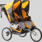 Carucior gemeni Britax Stroller Ironman Duallie BOB Yellow