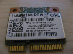 Placa wireless Lenovo IdeaPad S510p, QCWB335, WCBN612AH-L6 foto