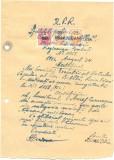 Z182 DOCUMENT VECHI -AUREL COSOREANU ,,TARAN MIJLOCAS&quot;- BALTA-ALBA FAUREI-SCOALA