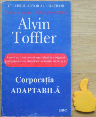 Corporatia adaptabila Alvin Toffler foto