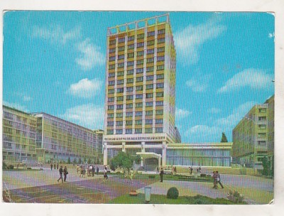 bnk cp Iasi - Piata Unirii si hotelul - circulata - Verlag Rombach Freiburg BR foto