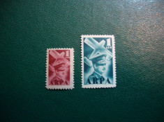 LOT TIMBRE FISCALE ARPA CAROL AL II LEA MNH foto