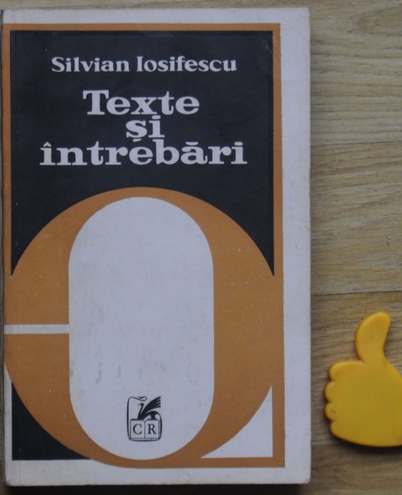Texte si intrebari Silvian Iosifescu