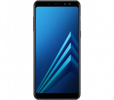 Smartphone Samsung Galaxy A8 2018 Dual SIM 32GB 4G Black foto