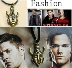 Pandantiv / Lantisor / Amuleta Protectie SUPERNATURAL - DEAN WINCHESTER foto