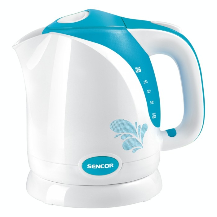 Fierbator Sencor SWK 1507TQ 2000W 1.5l White / Turquoise foto mare Fierbator Sencor SWK 1507TQ 2000W 1.5l White / Turquoise foto mare