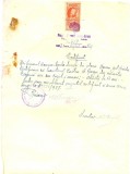 Z189 DOCUMENT VECHI- PRIMARIA COMUNEI MOVILA-MIRESEI, PLASA IANCA,JUD.BRAILA1927