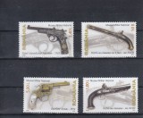 ROMANIA 2008 LP 1794 ARME DE FOC DIN MUZEUL NATIONAL MILITAR SERIE MNH, Nestampilat