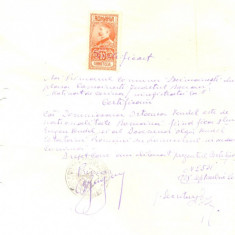 Z191 DOCUMENT VECHI-PRIMARIA COMUNEI DARMANESTI, PLASA COMANESTI, JUD.BACAU 1928