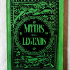 "MYTHS AND LEGENDS", 1978. Carte in limba engleza, noua