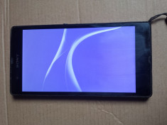 telefon sony Sony Xperia Z C6603 L36h Negru Defect!( display si touchscreen ok) foto