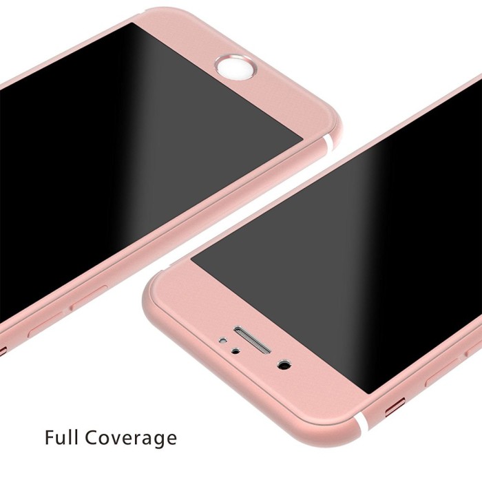 Folie de sticla securizata 3D iPhone 6/6S Roz foto mare Folie de sticla securizata 3D iPhone 6/6S Roz foto mare