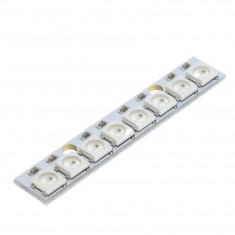 Bara WS2812 cu 8 LED-uri RGB Arduino (v.28) foto