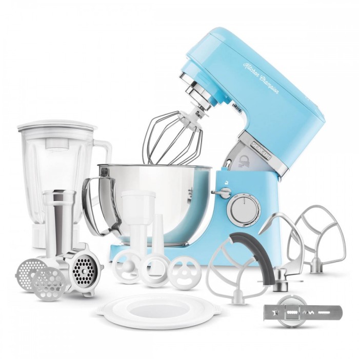 Robot de bucatarie Sencor STM 6352BL 1000W 4.5l Blue foto mare Robot de bucatarie Sencor STM 6352BL 1000W 4.5l Blue foto mare