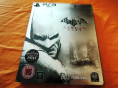 Joc Batman Arkham City Steel Edition, PS3, original, alte sute de jocuri! foto