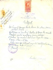 Z201 DOCUMENT VECHI -PRIMARIA COMUNEI MOVILA-MIRESEI, PLASA IANCA, JUD. BRAILA